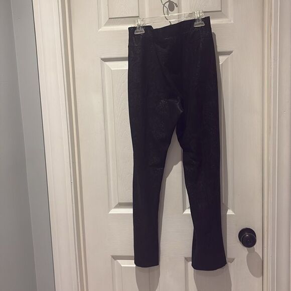 She + Sky black snakeskin pants SZ small - Picture 3 of 9